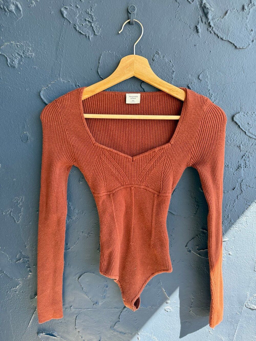 brown abercrombie body suit